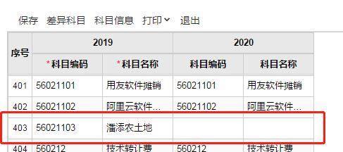 金蝶软件分类记账