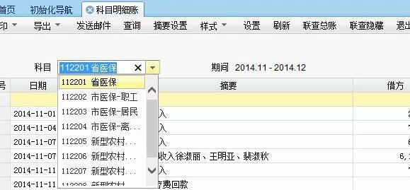 晨旺财务软件中辅助项目