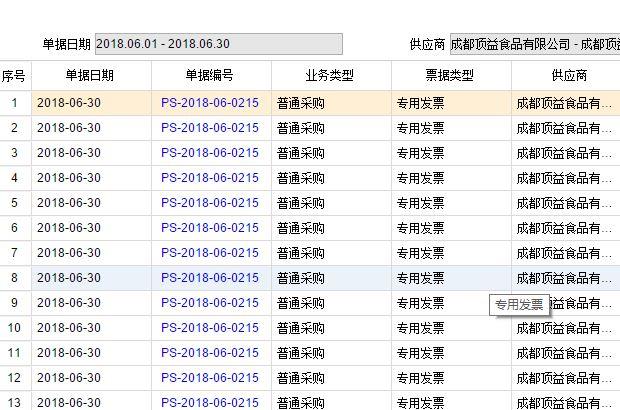 用友模拟数据