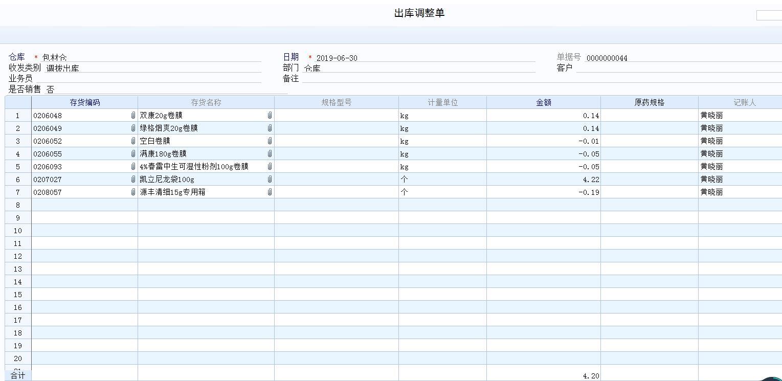 橱柜店般用什么记账软件
:海南省财务软件操作简单